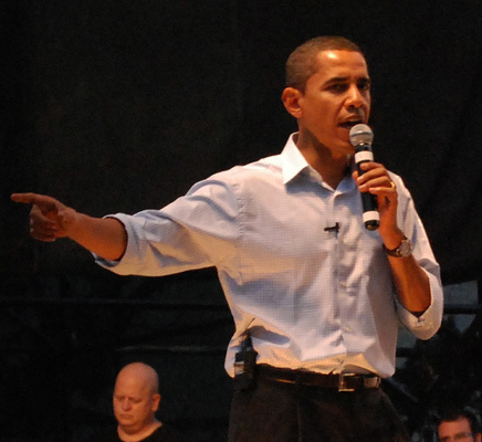 Obama Speaks at Austin Rally